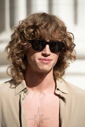 Yves Saint Laurent Photocall Jordan Huxhold attending the Yves Saint Laurent Menswear Spring Summer 2026 show as part of Paris Fashion Week in Paris, France on June 24, 2025. Photo by Aurore Marechal ABACAPRESS.COM Paris France  Copyright: xMarechalxAurore ABACAx