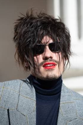 Yves Saint Laurent Photocall Elias Medini attending the Yves Saint Laurent Menswear Spring Summer 2026 show as part of Paris Fashion Week in Paris, France on June 24, 2025. Photo by Aurore Marechal ABACAPRESS.COM Paris France  Copyright: xMarechalxAurore ABACAx