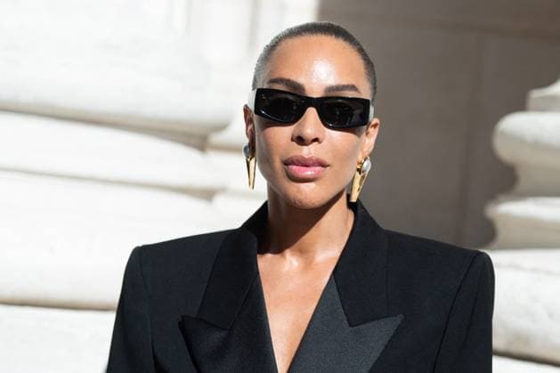 Yves Saint Laurent Photocall Ines Rau attending the Yves Saint Laurent Menswear Spring Summer 2026 show as part of Paris Fashion Week in Paris, France on June 24, 2025. Photo by Aurore Marechal ABACAPRESS.COM Paris France  Copyright: xMarechalxAurore ABACAx