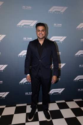 Premiere F1 The Movie AMSTERDAM, NETHERLANDS - JUNE 24: Rayen Panday during Premiere F1 The Movie at Pathe Arena on June 24, 2025 in Amsterdam, Netherlands. (Photo by Marcel Koch BSR Agency) 78020892.jpg Amsterdam Pathe Arena Netherlands Content not available for redistribution in The Netherlands directly or indirectly through any third parties. Copyright: xBSRxAgencyx