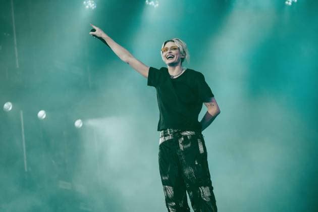 Entertainment Themen der Woche KW26 Entertainment Bilder des Tages Music Concert - LINKIN PARK - IDAYS - TOUR 2025 EMILY ARMSTRONG - LINKIN PARK - IDAYS - TOUR 2025 during LINKIN PARK - IDAYS - TOUR 2025, Music Concert in MILANO, Italy, June 25 2025 MILANO Ippodromo Snai La Maura Italy Copyright: xGiuseppexCracax xLiveMediax LPM_1934728