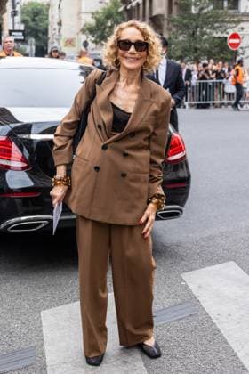 PFW AMI Men s Spring 2026 - Arrivals NB Marisa Berenson attends the AMI show as part of Paris Men s Spring 2026 Fashion Week on June 25, 2025 in Paris, France. Photo by Nasser Berzane ABACAPRESS.COM Paris France  Copyright: xBerzanexNasser ABACAx