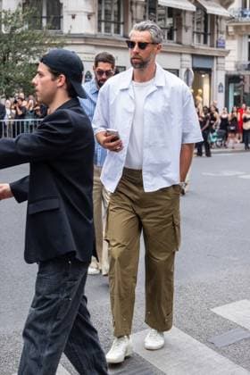 PFW AMI Men s Spring 2026 - Arrivals NB Luka Karabatic attends the AMI show as part of Paris Men s Spring 2026 Fashion Week on June 25, 2025 in Paris, France. Photo by Nasser Berzane ABACAPRESS.COM Paris France  Copyright: xBerzanexNasser ABACAx