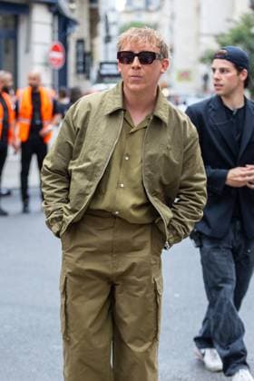 PFW AMI Men s Spring 2026 - Arrivals NB Eddy de Pretto attends the AMI show as part of Paris Men s Spring 2026 Fashion Week on June 25, 2025 in Paris, France. Photo by Nasser Berzane ABACAPRESS.COM Paris France  Copyright: xBerzanexNasser ABACAx