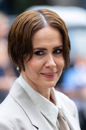 PFW AMI Men s Spring 2026 - Arrivals NB Sarah Paulson attends the AMI show as part of Paris Men s Spring 2026 Fashion Week on June 25, 2025 in Paris, France. Photo by Nasser Berzane ABACAPRESS.COM Paris France  Copyright: xBerzanexNasser ABACAx