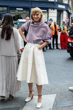 PFW AMI Men s Spring 2026 - Arrivals NB Céline Sallette attends the AMI show as part of Paris Men s Spring 2026 Fashion Week on June 25, 2025 in Paris, France. Photo by Nasser Berzane ABACAPRESS.COM Paris France  Copyright: xBerzanexNasser ABACAx
