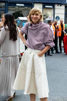 PFW AMI Men s Spring 2026 - Arrivals NB Céline Sallette attends the AMI show as part of Paris Men s Spring 2026 Fashion Week on June 25, 2025 in Paris, France. Photo by Nasser Berzane ABACAPRESS.COM Paris France  Copyright: xBerzanexNasser ABACAx