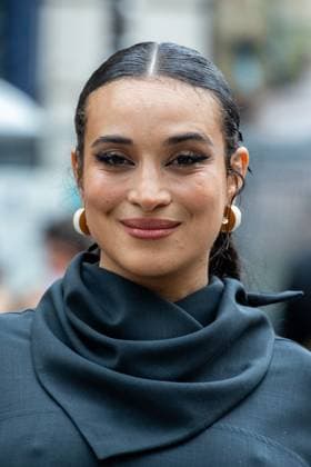 PFW AMI Men s Spring 2026 - Arrivals NB Camélia Jordana attends the AMI show as part of Paris Men s Spring 2026 Fashion Week on June 25, 2025 in Paris, France. Photo by Nasser Berzane ABACAPRESS.COM Paris France  Copyright: xBerzanexNasser ABACAx
