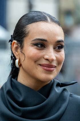 PFW AMI Men s Spring 2026 - Arrivals NB Camélia Jordana attends the AMI show as part of Paris Men s Spring 2026 Fashion Week on June 25, 2025 in Paris, France. Photo by Nasser Berzane ABACAPRESS.COM Paris France  Copyright: xBerzanexNasser ABACAx