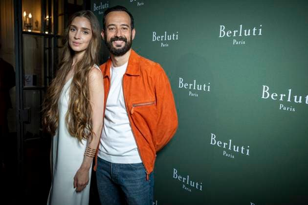 Photocall of the Berluti cocktail at Paris Fashion Week PFW Victoria Dauberville, Mathieu Forget Photocall of the Dolce Far Niente cocktail by Berluti at the Simone Cino Del Duca Foundation Paris, June 25, 2025 Olivier Borde Bestimage Photocall of the Dolce Far Niente cocktail by Berluti at the Simone Cino Del Duca Foundation Paris, June 25, 2025 Paris France  Copyright: xOLIVIERxBORDEx xBESTIMAGExOLIVIERxBORDEx xBESTIMAGEx