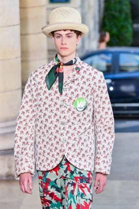 PFW - Walter Van Beirendonck Runway A model walks the runway during the Walter Van Beirendonck Menswear Spring Summer 2026 show as part of Paris Fashion Week on June 25, 2025 in Paris, France. Photo by Shootpix ABACAPRESS.COM Paris France  Copyright: xShootpix ABACAx