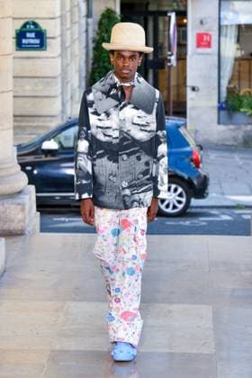 PFW - Walter Van Beirendonck Runway A model walks the runway during the Walter Van Beirendonck Menswear Spring Summer 2026 show as part of Paris Fashion Week on June 25, 2025 in Paris, France. Photo by Shootpix ABACAPRESS.COM Paris France  Copyright: xShootpix ABACAx