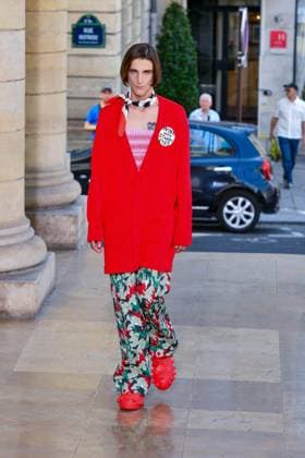 PFW - Walter Van Beirendonck Runway A model walks the runway during the Walter Van Beirendonck Menswear Spring Summer 2026 show as part of Paris Fashion Week on June 25, 2025 in Paris, France. Photo by Shootpix ABACAPRESS.COM Paris France  Copyright: xShootpix ABACAx