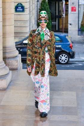 PFW - Walter Van Beirendonck Runway A model walks the runway during the Walter Van Beirendonck Menswear Spring Summer 2026 show as part of Paris Fashion Week on June 25, 2025 in Paris, France. Photo by Shootpix ABACAPRESS.COM Paris France  Copyright: xShootpix ABACAx