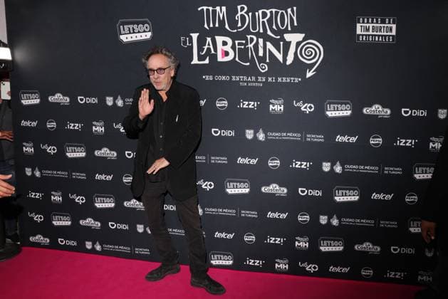 Labyrinth of Tim Burton Red Carpet American director Tim Burton, attends the red carpet for immersive exhibition Labyrinth of Tim Burton at Panteon de Dolores. on June 25, 2025 in Mexico City, Mexico. (Photo by Yamak Perea Eyepix Group) Copyright: xYamakxPerea xEyepixxGroupx YP_25062025_160080