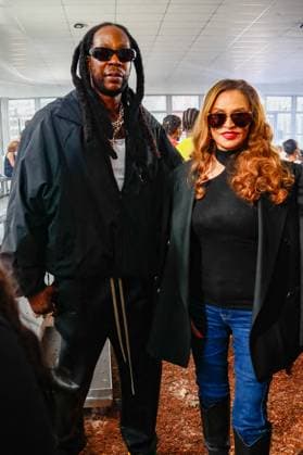Font row of the BLUEMARBLE Menswear Spring Summer 2026 show as part of Paris Fashion Week at the Sorbonne Tauheed Epps 2 Chainz and Tina Knowles on the font row of the BLUEMARBLE Menswear Spring Summer 2026 show as part of Paris Fashion Week at the Sorbonne, Paris, France, June 26, 2025 Christophe Clovis Bestimage Celebs attending the Bluemarble Menswear Spring Summer 2026 show as part of Paris Fashion Week on June 26, 2025 in Paris, France Paris France  Copyright: xChristophexClovisx xBestimagexChristophexClovisx xBestimagex