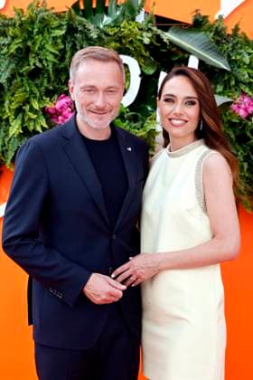 Politician Christian Lindner FDP and his wife TV journalist Franca Lehfeldt at the WoMen on Top Award Award 2025 at HATO Düsseldorf Düsseldorf, 26 06 2025 NRW Germany Copyright: xChristophxHardtx