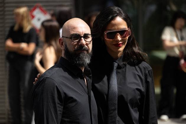 Celebrities at Amiri Men Ready to Wear Spring Summer 2026 Collection fashion show, during Paris Fashion Week PFW Leïla Ben Khalifa Celebrities at Amiri Men Ready to Wear Spring Summer 2026 Collection fashion show, during Paris Fashion Week on june 26th 2025 Thibault Duboucher Bestimage Celebrities at Amiri Men Ready to Wear Spring Summer 2026 Collection fashion show, during Paris Fashion Week on june 26th 2025  Copyright: xThibaultxDuboucherx xBestimagexThibaultxDuboucherx xBestimagex