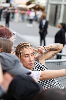 Celebrities at Amiri Mens Ready to Wear Spring Summer 2026 Collection fashion show, during Paris Fashion Week PFW Mayao Ma Celebrities at Amiri Mens Ready to Wear Spring Summer 2026 Collection fashion show, during Paris Fashion Week on june 26th 2025 Thibault Duboucher Bestimage Celebrities at Amiri Mens Ready to Wear Spring Summer 2026 Collection fashion show, during Paris Fashion Week on june 26th 2025 unknown  Copyright: xThibaultxDuboucherx xBestimagexThibaultxDuboucherx xBestimagex