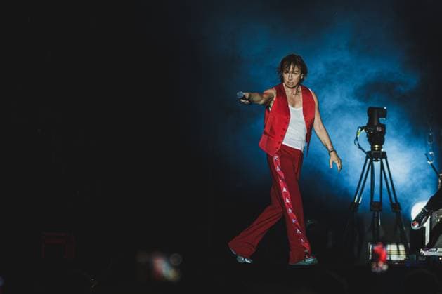 Bilder des Jahres 2025, Entertainment 06 Juni Foto IPP - Emanuela Vertolli Gruppo Editoriale LiveMedia Rome 26 06 2025 Musica concerto Gianna Nannini - SEI NELL ANIMA TOUR Music Concert Nella foto: la cantante Gianna Nannini performs the Sei nell anima tour Italy Photo Press - World Copyright Gianna Nannini - SEI NELL ANIMA *** Photo IPP Emanuela Vertolli Publishing Group LiveMedia Rome 26 06 2025 Music concert Gianna Nannini SEI NELL ANIMA TOUR Music Concert In the photo the singer Gianna Nannini performs the Sei nellanima tour Italy Photo Press World Copyright Gianna Nannini SEI NELL ANIMA 