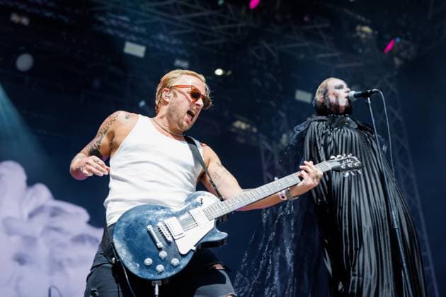 Bilder des Jahres 2025, Entertainment 06 Juni Djerv live at Tons of Rock 2025 Oslo, Norway. 27th, June 2025. The Norwegian hard rock and metal band Djerv performs a live concert during the Norwegian music festival Tons of Rock 2025 in Oslo. Norway, Oslo  Copyright: xGonzalesxPhoto KetilxMartinsenx