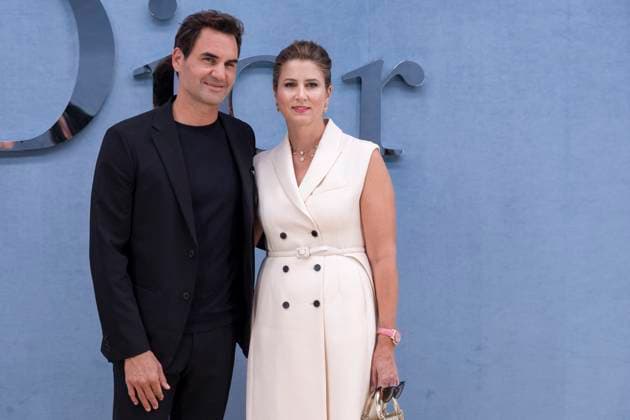 Photocall at the DIOR Menswear Spring Summer 2026 show as part of Paris Fashion Week at the Hôtel National des Invalides, Place Vauban Roger Federer, Mirka Federer at the photocall at the DIOR Menswear Spring Summer 2026 show as part of Paris Fashion Week at the Hôtel National des Invalides, Place Vauban, Paris, France, June 27, 2025 Olivier Borde Bestimage Celebs attend the Dior Homme Menswear Spring Summer 2026 show as part of Paris Fashion Week on June 27, 2025 in Paris, France Paris France  Copyright: xOLIVIERxBORDEx xBESTIMAGExOLIVIERxBORDEx xBESTIMAGEx