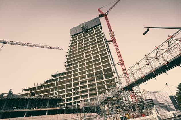 Elbtower construction project, construction site in the Hafencity of Hamburg, Germany ** NUR FUER REDAKTIONELLE ZWECKE ** EDITORIAL USE ONLY **