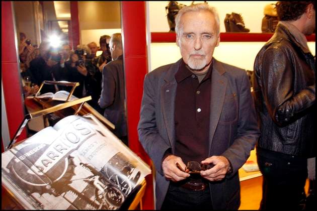 DENNIS HOPPER - LANCEMENT DU LIVRE DE DENNIS HOPPER A LA BOUTIQUE HOGAN, PARIS Dennis Hopper Book Launch In Paris Paris France *** DENNIS HOPPER BOOK LAUNCH AT THE HOGAN BOUTIQUE, PARIS Dennis Hopper Book Launch In Paris France  Copyright: xBERTRANDxRINDOFFxPETROFFx xBESTIMAGExBERTRANDxRINDOFFxPETROFFx xBESTIMAGEx