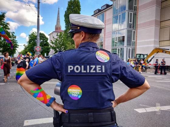 News Themen der Woche KW26 June 28, 2025, Munich, Bavaria, Germany: Under the motto of Ã¢â‚¬oeLiberte, Diversite, QueeriteÃ¢â‚¬Â Munich held the annual Christopher Street Day parade with an expectation of over 300,000 visitors and participants.Ã‚ While other CSD events in Germany were cancelled due to threats, security was stepped up in Munich to ensure a smooth celebration.Ã‚ The Munich police state there are Ã¢â‚¬oeno concrete threatsÃ¢â‚¬Â while right-wing extremist groups Munich Germany - ZUMAb160 20250628_abp_b160_008 Copyright: xSachellexBabbarx