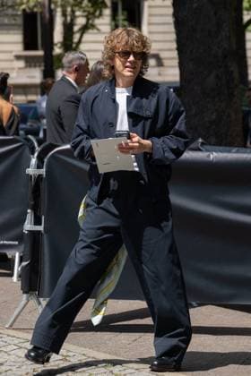 PFW Hermes Men s Spring 2026 - Arrivals NB Alex Lutz attends the Hermes show as part of Paris Men s Fashion Week on June 28, 2025 in Paris, France. Photo by Nasser Berzane ABACAPRESS.COM Paris France  Copyright: xBerzanexNasser ABACAx