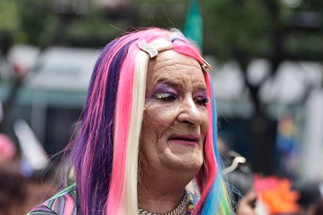 June 28, 2025, Mexico, Cdmx, Mexico: The 47th edition of the LGBTTTIQ+ March or Pride March in Mexico City is filled with colors and thousands of people from the community; the celebration theme is Diversity without Borders. Justice, Resistance, and Unity! to show support for the human rights of all people. From the Angel of Independence to the Zocalo in Mexico City, people marched to demonstrate the pride and diversity of the LGBTTTIQ+ community throughout Mexico. Mexico Mexico - ZUMAp204 20250628_zip_p204_007 Copyright: xJosuexPerezx