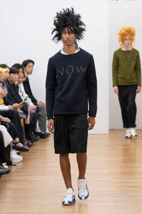 Défilé Comme des Garçons Shirt de la mode homme Printemps Été 2026 dans le cadre de la Fashion Week de Paris A model walks the runway during the Comme des Garçons Shirt Homme Ready to Wear Spring Summer 2026 fashion show as part of the Paris Menswear Fashion Week on June 28, 2025 in Paris, France Paris France  Copyright: xAgencex xBestimagexAgencex xBestimagex