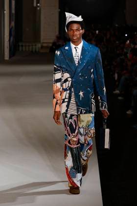 Défilé KidSuper de la mode homme Printemps Été 2026 dans le cadre de la Fashion Week de Paris A model walks the runway during the KidSuper Homme Ready to Wear Spring Summer 2026 fashion show as part of the Paris Menswear Fashion Week on June 28, 2025 in Paris, France Paris France  Copyright: xAgencex xBestimagexAgencex xBestimagex