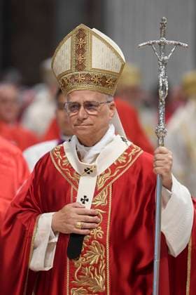 ITALY - POPE LEO XIV DURING A MASS ON THE DAY OF SAINTS PETER AND PAUL FEAST AT ST PETER S BASILICA IN THE VATICAN - 2025 6 29 Italy, Rome, Vatican, 2025 6 29 .Pope Leo XIV celebrating a Mass in St. Peter s Basilica at the Vatican, where he conferred the pallium on newly appointed metropolitan archbishops EDITORIAL USE ONLY - NO BOOKS Copyright: xVATICANxMEDIAx