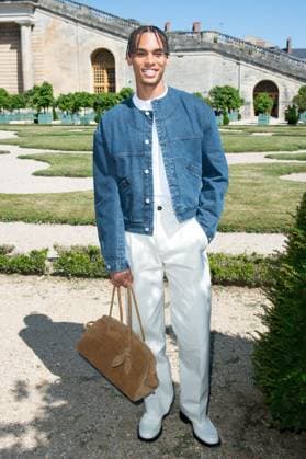 PFW Jacquemus Photocall Alexandre Grimaldi attending the Jacquemus Menswear Spring Summer 2026 show as part of Paris Fashion Week in Paris, France on June 29, 2025. Photo by Aurore Marechal ABACAPRESS.COM Paris France  Copyright: xMarechalxAurore ABACAx
