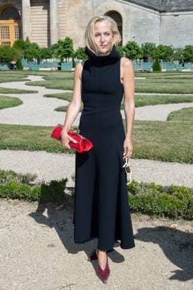 PFW Jacquemus Photocall Gillian Anderson attending the Jacquemus Menswear Spring Summer 2026 show as part of Paris Fashion Week in Paris, France on June 29, 2025. Photo by Aurore Marechal ABACAPRESS.COM Paris France  Copyright: xMarechalxAurore ABACAx