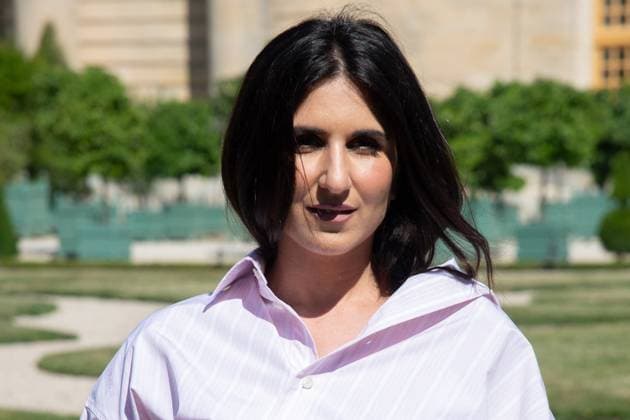 PFW Jacquemus Photocall Geraldine Nakache attending the Jacquemus Menswear Spring Summer 2026 show as part of Paris Fashion Week in Paris, France on June 29, 2025. Photo by Aurore Marechal ABACAPRESS.COM Paris France  Copyright: xMarechalxAurore ABACAx