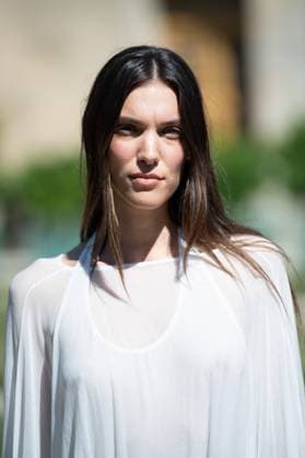 PFW Jacquemus Photocall Charlotte Cardin attending the Jacquemus Menswear Spring Summer 2026 show as part of Paris Fashion Week in Paris, France on June 29, 2025. Photo by Aurore Marechal ABACAPRESS.COM Paris France  Copyright: xMarechalxAurore ABACAx