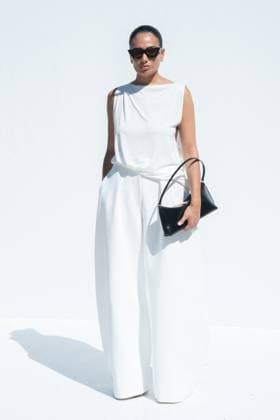 PFW Jacquemus Photocall Charlotte Sanders attending the Jacquemus Menswear Spring Summer 2026 show as part of Paris Fashion Week in Paris, France on June 29, 2025. Photo by Aurore Marechal ABACAPRESS.COM Paris France  Copyright: xMarechalxAurore ABACAx