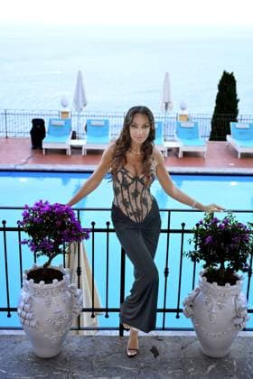 Taormina: Evening of the Nations Award. In the photo: Madalina Ghenea  Copyright: xMaurizioxD Avanzox xipa-agency.netx xMaurizioxDxAvanzox IPA_Agency_IPA59682338