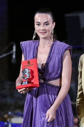 Taormina: Evening of the Nations Award. In the photo: Hande Soral  Copyright: xMaurizioxD Avanzox xipa-agency.netx xMaurizioxDxAvanzox IPA_Agency_IPA59682681