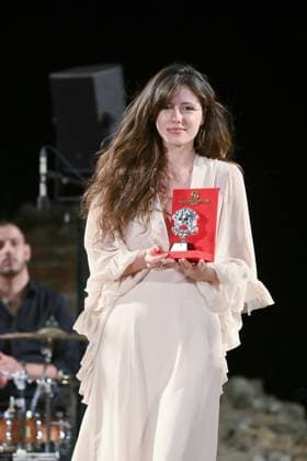 Taormina: Evening of the Nations Award. In the photo: Celeste Della Porta  Copyright: xMaurizioxD Avanzox xipa-agency.netx xMaurizioxDxAvanzox IPA_Agency_IPA59682659