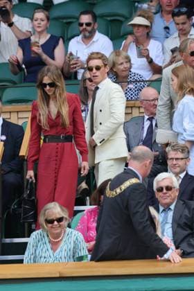 . 30 06 2025. London, United Kingdom. Royal Box on the opening day of the Wimbledon Tennis Championships in London.  xStephenxLockx xi-Imagesx IIM-26060-0015