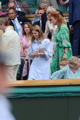 . 30 06 2025. London, United Kingdom. Royal Box on the opening day of the Wimbledon Tennis Championships in London.  xStephenxLockx xi-Imagesx IIM-26060-0018