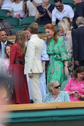 . 30 06 2025. London, United Kingdom. Royal Box on the opening day of the Wimbledon Tennis Championships in London.  xStephenxLockx xi-Imagesx IIM-26060-0027