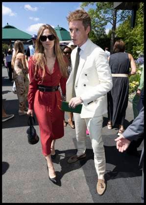 . 30 06 2025. London, United Kingdom. Eddie Redmayne and wife arriving on the opening day of the Wimbledon Tennis Championships in London.  xStephenxLockx xi-Imagesx IIM-26060-0069