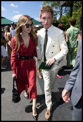 Entertainment Bilder des Tages . 30 06 2025. London, United Kingdom. Eddie Redmayne and wife arriving on the opening day of the Wimbledon Tennis Championships in London.  xStephenxLockx xi-Imagesx IIM-26060-0070