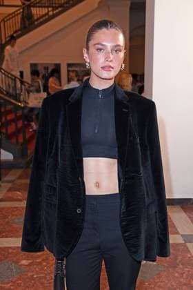 Emma Todt at the opening of the Berlin Salon at the Helmut Newton Foundation as part of Berlin Fashion Week SS26 Spring Summer 2026 on 30 06 2025 With Courtesy Helmut Newton Foundation