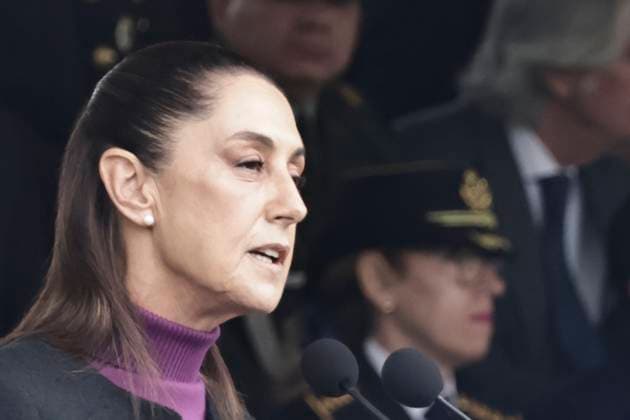 June 30, 2025, Mexico, Cdmx, Mexico: Mexican President CLAUDIA SHEIMBAUM celebrates the sixth anniversary of the National Guard (GN) at Campo Marte in Mexico City. This security agency was created in 2019 by decree of former President ANDRES MANUEL LOPEZ OBRADOR. It was attached to the Ministry of National Defense (DEFENSA, by its Spanish acronym), which has been responsible for federal security since its creation. Mexico Mexico - ZUMAp204 20250630_zip_p204_010 Copyright: xJosuexPerezx