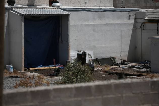 Authorities discover 383 corpses in private crematorium in Ciudad Juarez CIUDAD JUAREZ , MEXICO - JUNE 30: A view of the crematorium where authorities found 383 embalmed corpses in Ciudad Juarez, Chihuahua State, Mexico, on June 30, 2025. Police have found 383 corpses piled up in a private crematorium in northern Mexico s Ciudad Juarez, the local prosecutor s office said on June 29, attributing the grisly find to negligence. According to authorities, the investigation stemmed from a citizen complaint. Upon inspection, more than 300 bodies were found embalmed and stored in unsanitary conditions, and the facility was also emitting foul odors. Christian Torres Anadolu Ciudad Juarez Mexico. Editorial use only. Please get in touch for any othe Copyright: x2025xAnadoluxChristianxTorresx